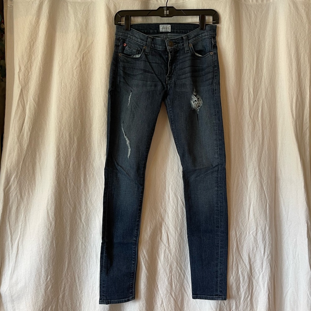 Dark Wash Skinny Hudson Jeans